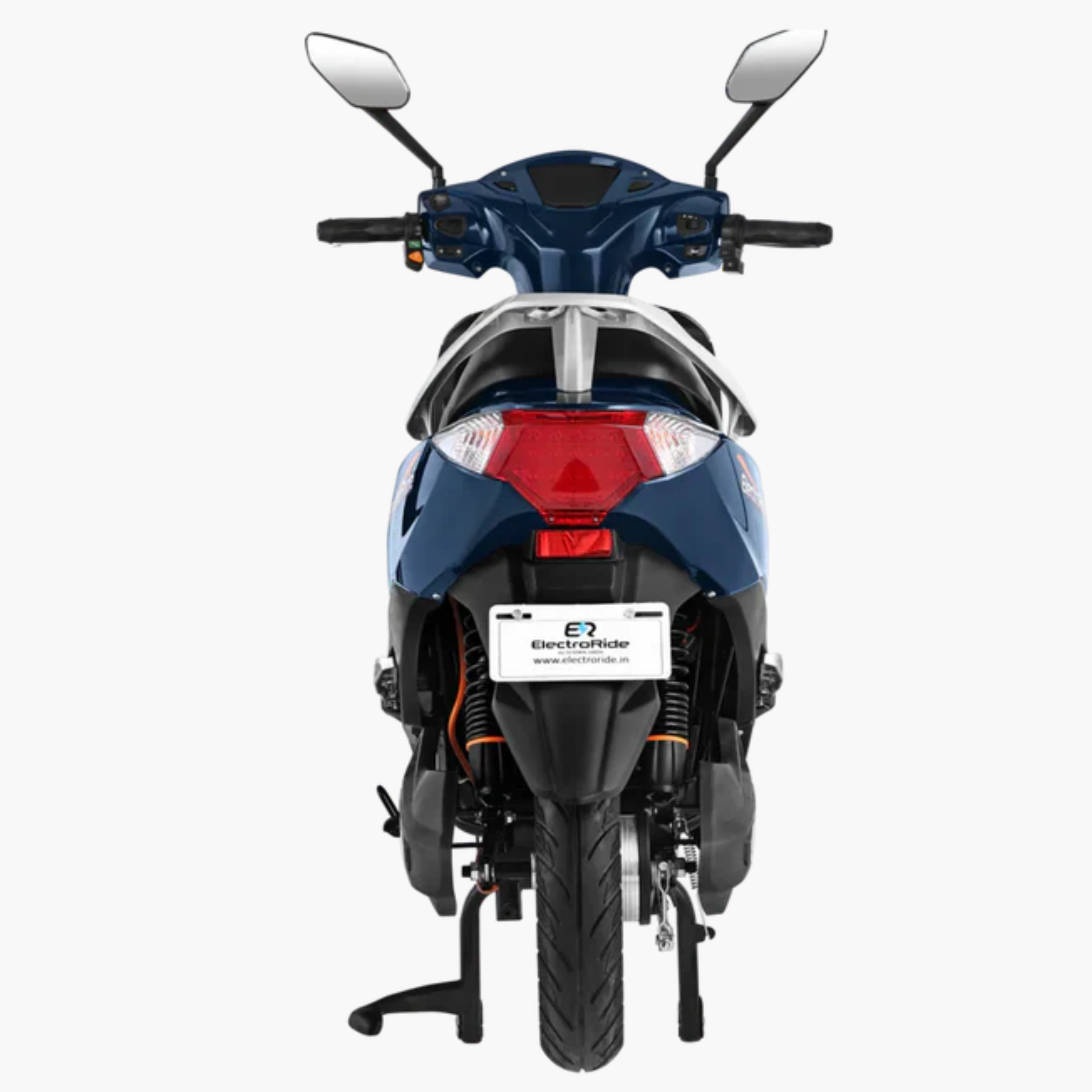 ElectroRide FH PRO electric scooter heavy duty steel chassis hydraulic suspension stable city EV India