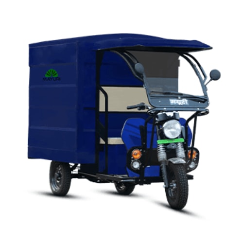 MAYURI E-CART - CLOSED LOADER - GLASS FACIA